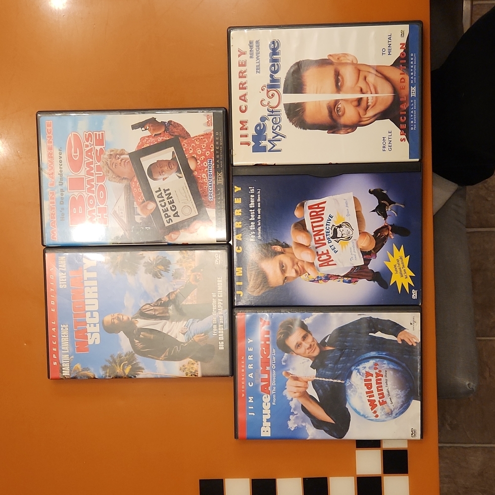 5 dvds